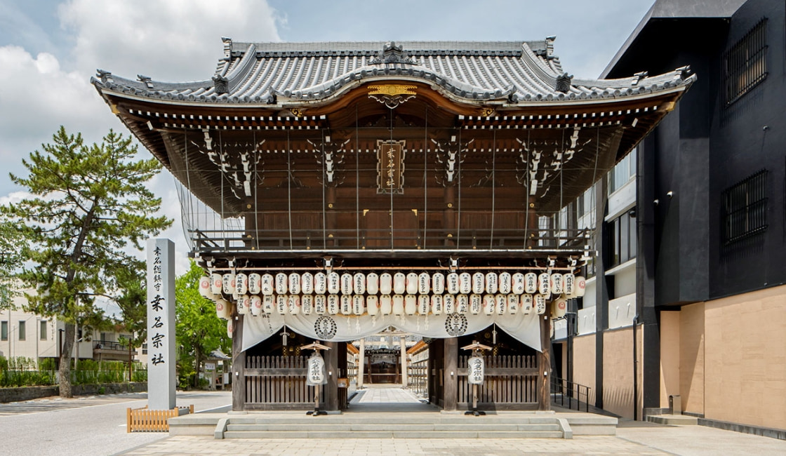 二つの神社からなる、桑名の総鎮守。