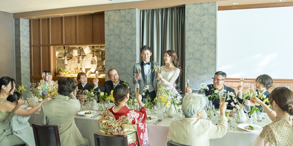 披露宴会場の写真