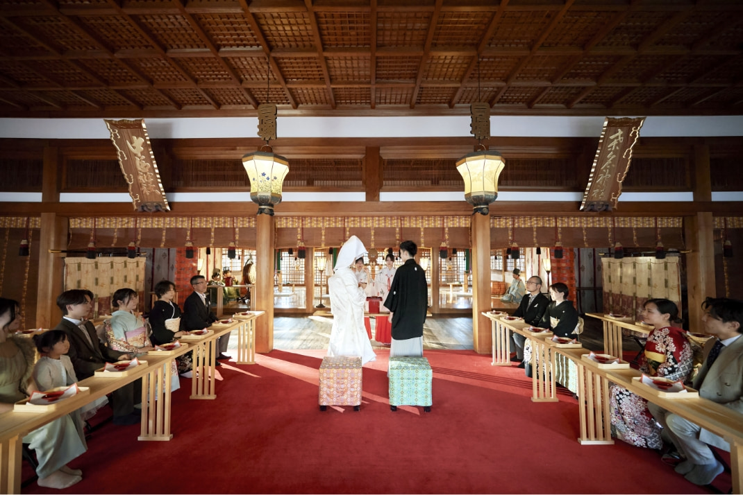 【3か月以内限定：神社挙式のみ37万円】本格神前式プラン(定価：52万円)のメイン画像